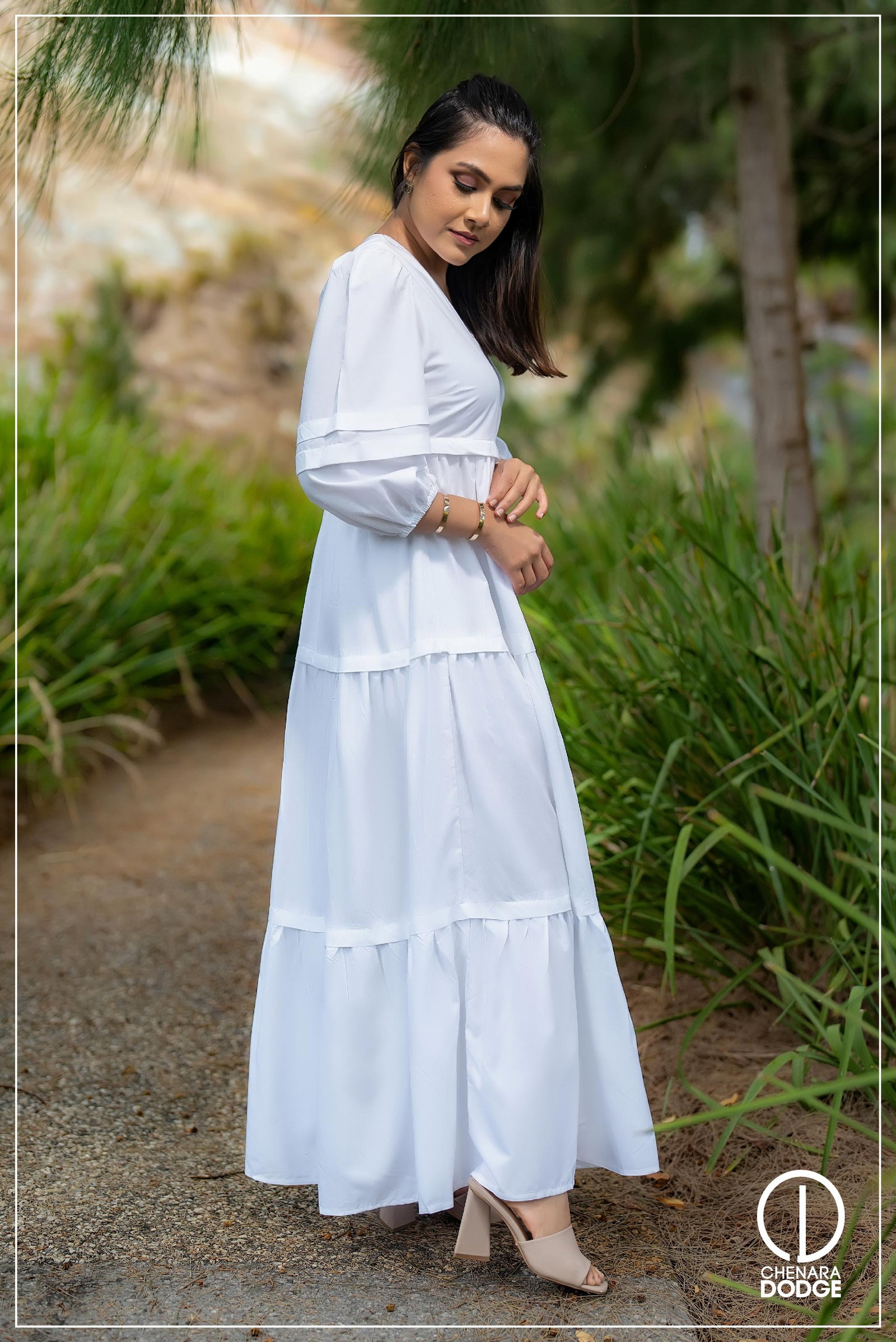 Amelia Off-Shoulder Floral Maxi Dress